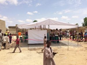 Launching of three mobile clinics in Maiduguri