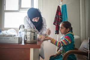 La crise des réfugiés et des déplacés et la santé au Moyen-Orient