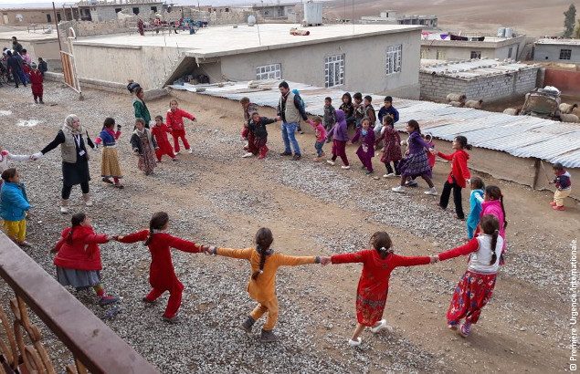 Soutien psychologique en Irak : un soutien fait notamment auprès des enfants