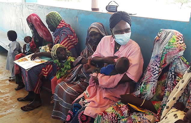response to COVID-19 in the health district of Abéché in Chad.