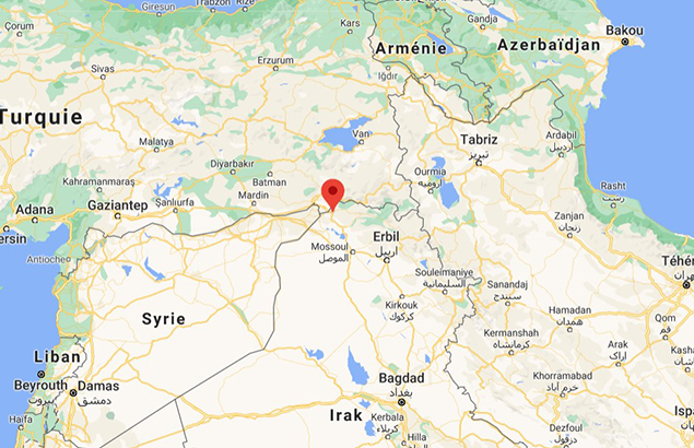 © Google Maps | Health care in Bersiveh camp in Iraq - District de Zakho 