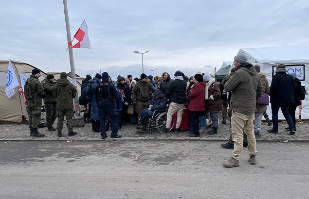 Urgence Ukraine : Première Urgence Internationale répond à la crise humanitaire en Pologne