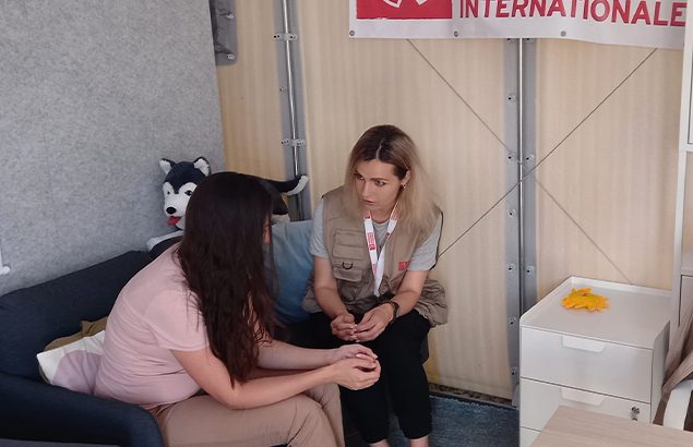 Des réfugiées ukrainiennes en Pologne ont intégré les équipes de Première Urgence Internationale