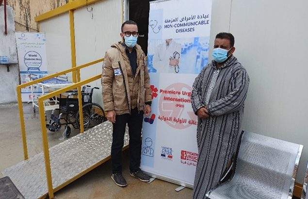 services de santé en Libye par Première Urgence Internationale
