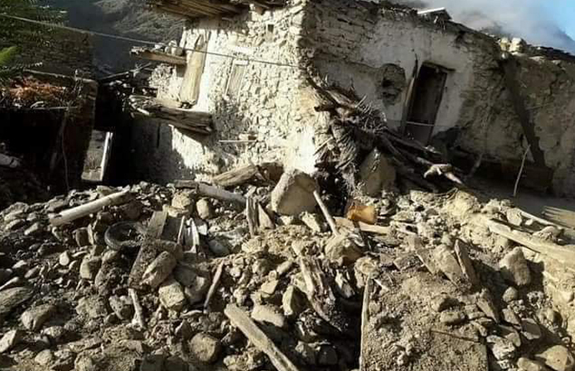 séisme en Afghanistan, intervention des équipes de Première Urgence Internationale