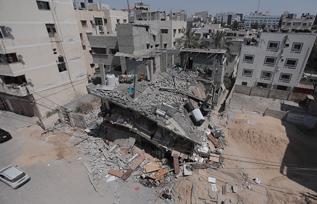 Les frappes israéliennes à Gaza ont entrainé la destruction partielle ou totale de plus de 1700 habitations | © Première Urgence Internationale