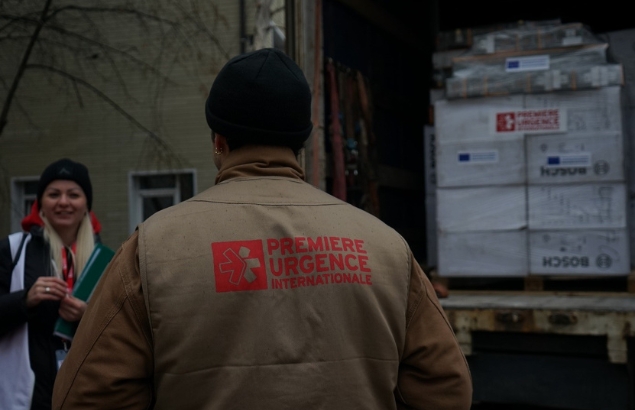 aide humanitaire en Ukraine de l'ONG Première Urgence Internationale
