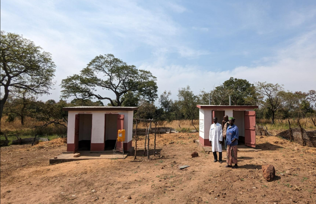 latrine en république centrafricaine