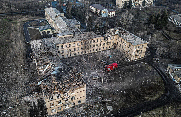 Attaque de l'hôpital de Selydivs'ka en Ukraine