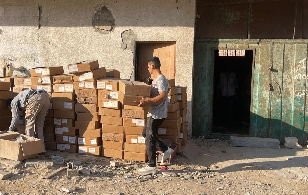 Les équipes de Première Urgence Internationale sauvent le patrimoine archéologique de Gaza menacé de destruction 