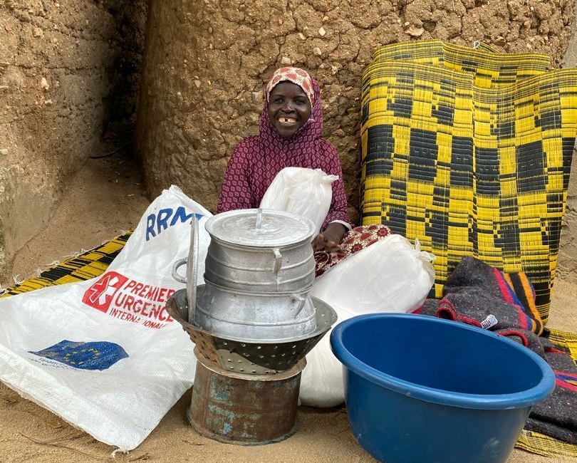 Roukaya beneficie de l'aide humanitaire Extrême-Nord au Cameroun