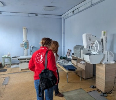 Première Urgence Internationale a réalisé l’évacuation des hôpitaux en Ukraine vers Kryvyi Rih