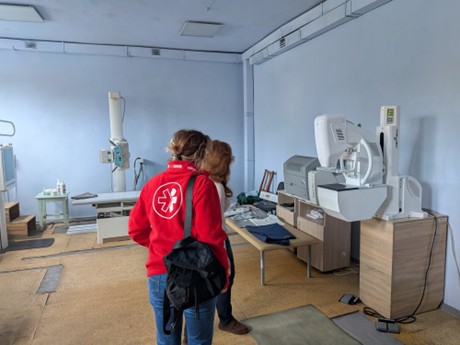 Première Urgence Internationale a réalisé l’évacuation des hôpitaux en Ukraine vers Kryvyi Rih