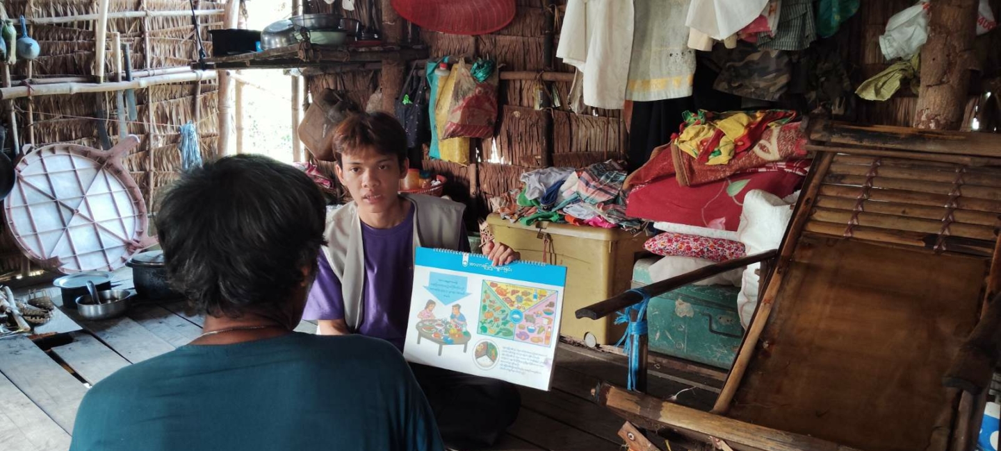 Le soutien nutritionnel au Myanmar améliore significativement l'IMC et la qualité de vie des personnes vivant avec le VIH dans un contexte de crise.