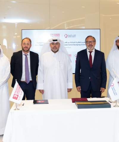 signature accord qatar charity
